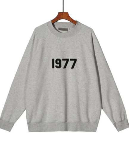 ESSENTIALS Hoodie Round neck Fleece Loose Sweatshirt