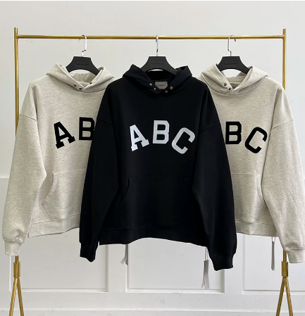 Essentials ABC Print Men Women Hoodie