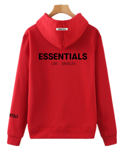 Essentials Los Angeles Hoodie-Red