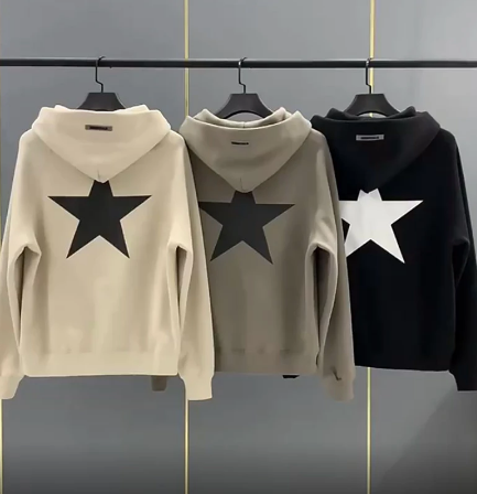 Essentials Star Hoodie Men Women