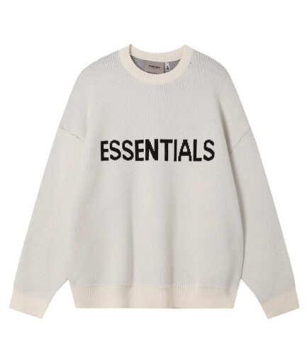 Essentials White Sweater