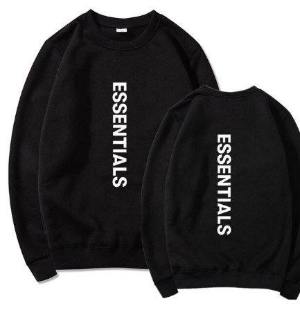 Fashion Essentials Brand Pullover Sweatshirt