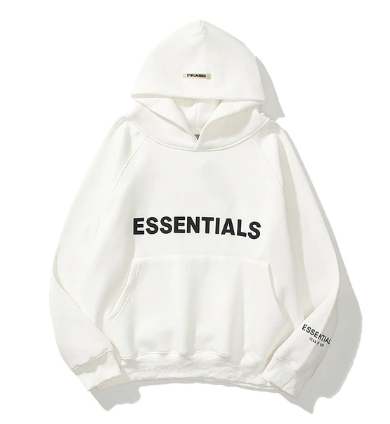 White Fear Of God Essentials Hoodie