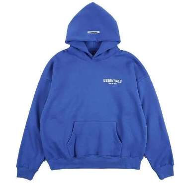 Blue Essentials Hoodie