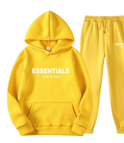 Essentials Yellow Tracksuit